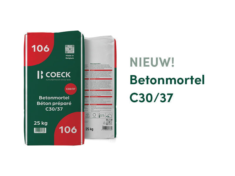 Betonmortel C30/37: de betonmortel voor hogere belasting