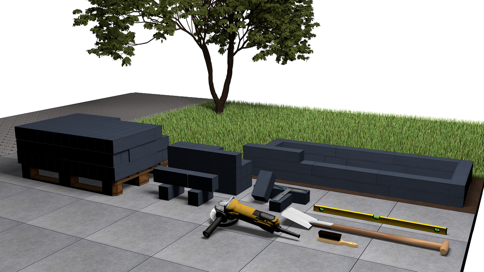 Maak je eigen bloembak met Stapelstenen