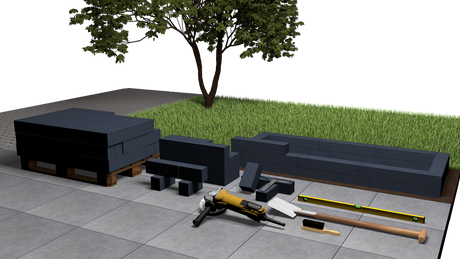 Maak je eigen bloembak met Stapelstenen